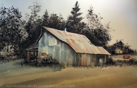 Two Creeks Road Tobacco Barn