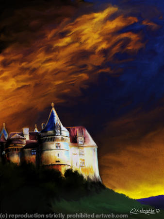 Chateau au Crepuscule