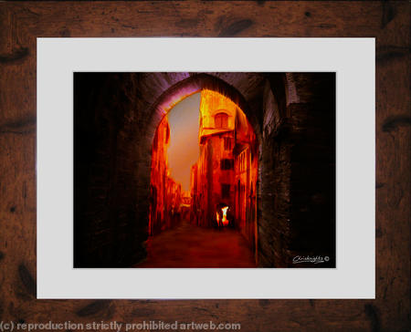 Fabbro Fuoco (Framed)