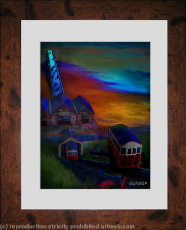 Saltburn Pier (Framed)