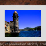 Collioure Bell Tower (Framed)