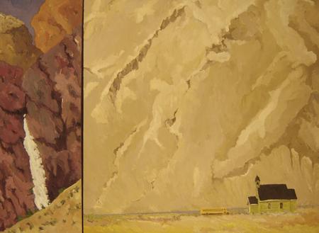 Murray Creek Falls,diptych