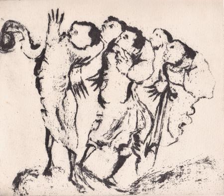 from the Utrecht Psalter 4  (1984)