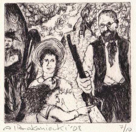 On the way to Cariboo gold fields - 1863