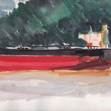 Tanker In Burrard Inlet