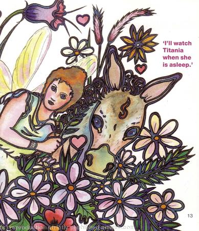 Book: Shakespeare by Christopher Catling (Titania and the Donkey) Channel 4