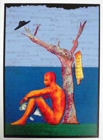 Sitting and watching