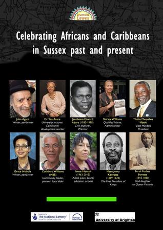 Celebrating Africans & Caribbeans in Sussex poster: Diversity Lewes