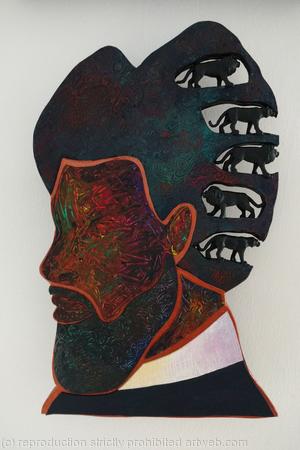 Maccomo the Lion man