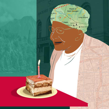 Blowing the candle: 84th year (Doranne three)