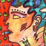 Magazine Illustration: Spirit, Hallucinogenic drugs