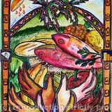 Magazine Illustration: Spirit, Food of Venezuela.