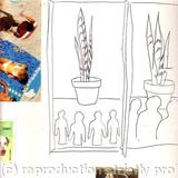 Initial sketch for 'Looking up'