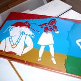 Work in progress for '4 Irenes dancing'