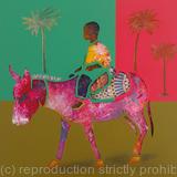 The Boy on the pink Donkey