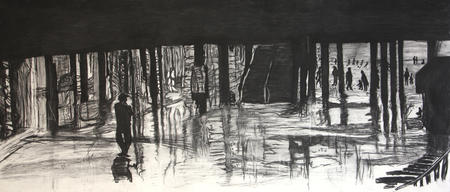 I've Left My Sketchbook, Tate Modern Turbine Hall