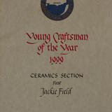 Young Craftsman of the Year Competition Certificate