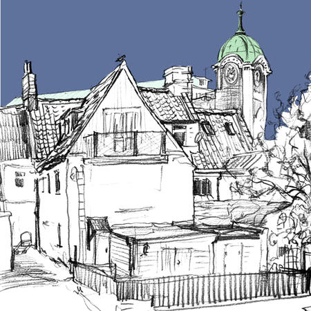 King's Lynn towards Majestic Cinema 