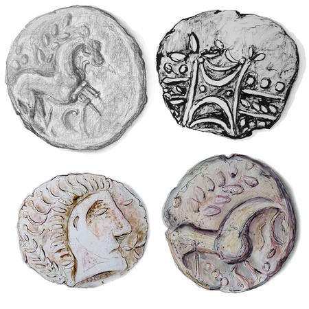 Iceni coins found near Fring, Norfolk