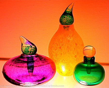 Glass Perfume bottles
