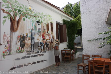 Alexandros Taverna, Skiathos Mural