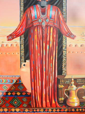 Behind the Veil Diptych part two Riyadh