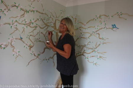 Painting the nursery