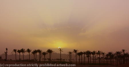 Dusk in Sinai