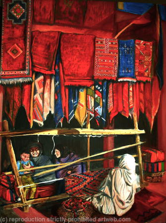 Moroccan Rug Weavers