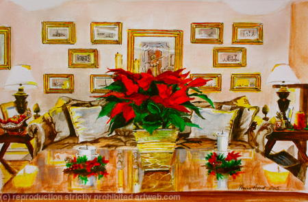 Christmas Poinsettias