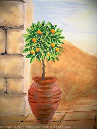 Orange Tree - finishing touches