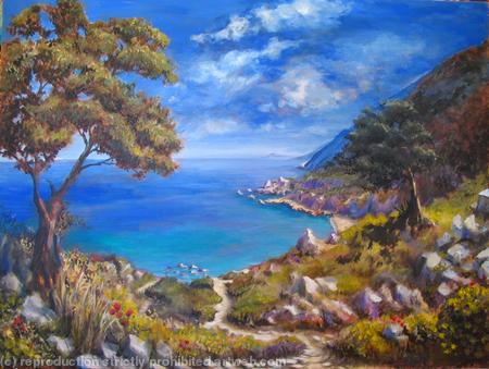 Path to Kechria Beach, Skiathos