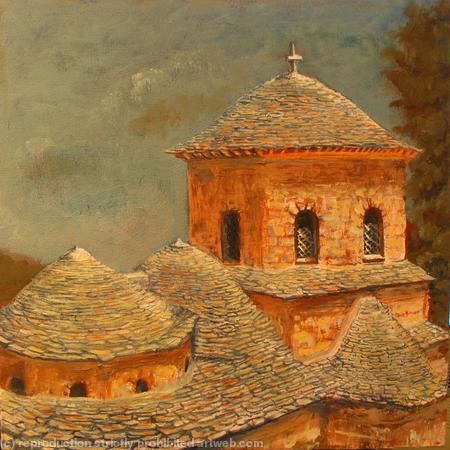 Evangelistra Monastery, Skiathos, Greece