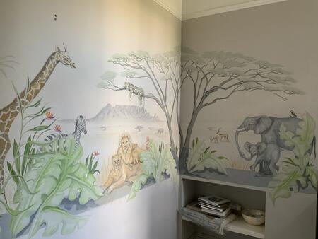 Safari mural