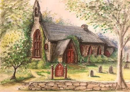 St Marys Chrch Hudson Quebec Canada