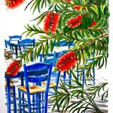 Bottlebrush and Blue