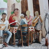 Detail of Alexandros Tavera Mural (WIP)