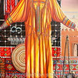 Behind the Veil diptych part one Asir