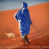 Berber Shepherd in the Atlas Mountains