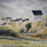 Findhorn Beach hut Scotland