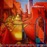 Medina Marrakesh, surreal