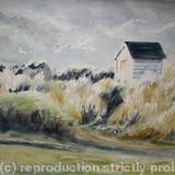 Beach Hut at Findhorn Bay