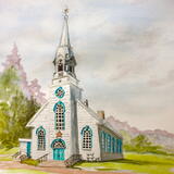 St Simeon Church Quebec Canada