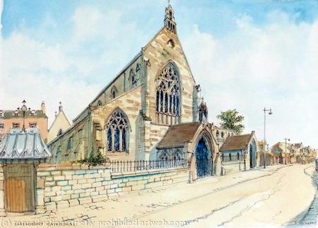 Shrewsbury R.C. Cathedral Shrewsbury greeting card ( old view, I do have an up to date version)