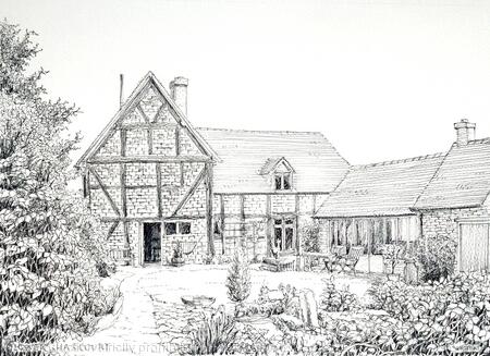 Example of a commission from photographs emailed to me, prices from £110