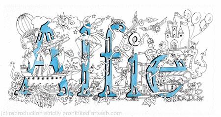 Alfie name card pack of 10 party invitations ( small cards with envelopes) invitation wording with image of your choice. you can have any name you like if you contact me and give a few days to do the drawing.