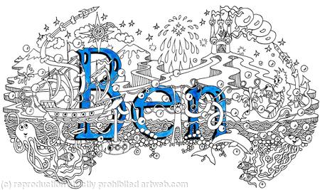 Ben, boys name card with blue envelope. Scans of this image are available to purchase, sent as a jpeg via email for you to print as you wish.