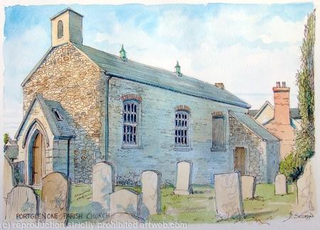Portglenone Parish Church, 6 by 4 inch greeting card.