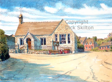 Highley parish rooms as a greeting card or notelet. Prints  available.