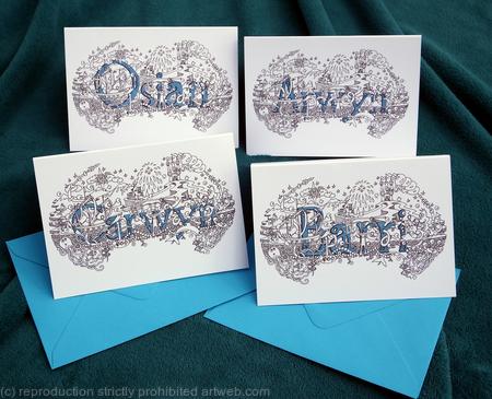 Carwyn, Barri, Osian, Arwyn  examples of name art cards. four shown but they are sold singly at 32.50 each but if you need different names and more, please contact me to save on postage.